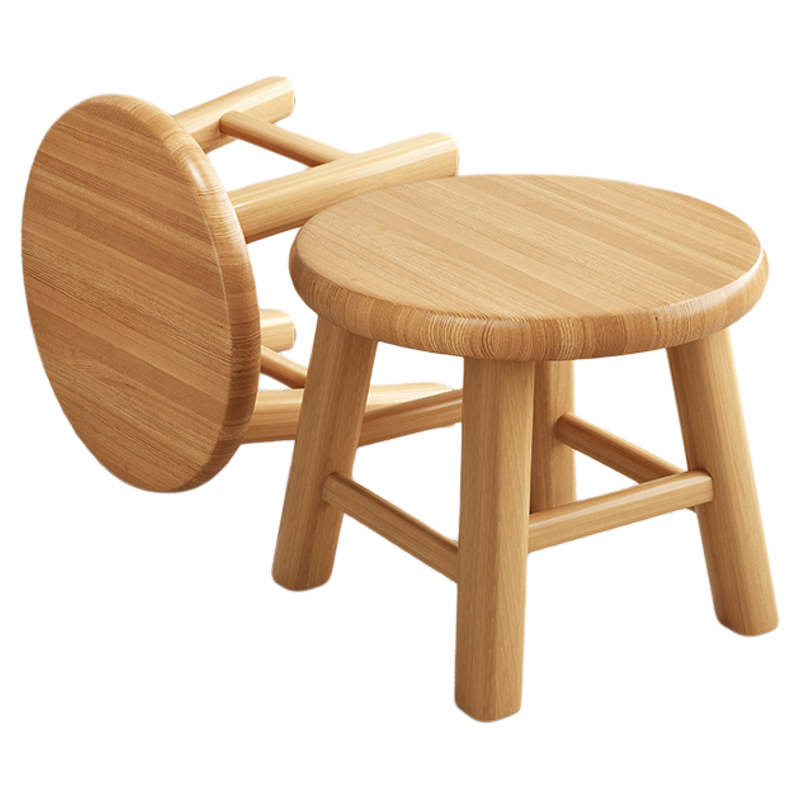 实木小凳子家用客厅现代简约老式小板凳茶几凳圆凳方凳矮凳木头凳,住宅家具,矮凳,淘宝优惠券,粉丝福利购,淘宝优惠卷