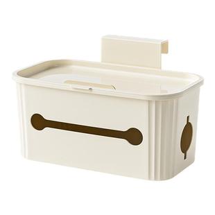 床边挂篮置物架纸巾盒插线板收纳即挂即用多功能宿舍床边放手机盒