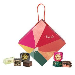 Venchi混合巧克力限定缤纷福盒礼盒进口高端零食新年送礼物