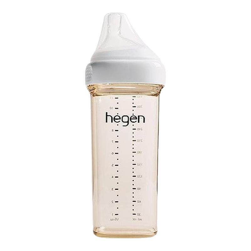 HEGEN海格恩PPSU奶瓶6月龄婴儿奶瓶耐摔宽口径防呛防胀气自带奶嘴,婴童用品,奶瓶,淘宝优惠券,粉丝福利购,淘宝优惠卷
