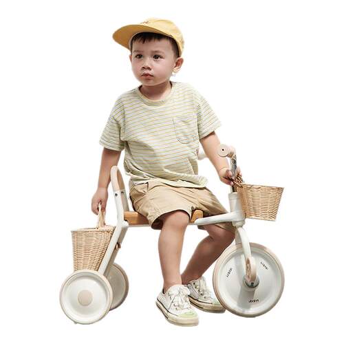 kidpop儿童三轮车双管储物篮