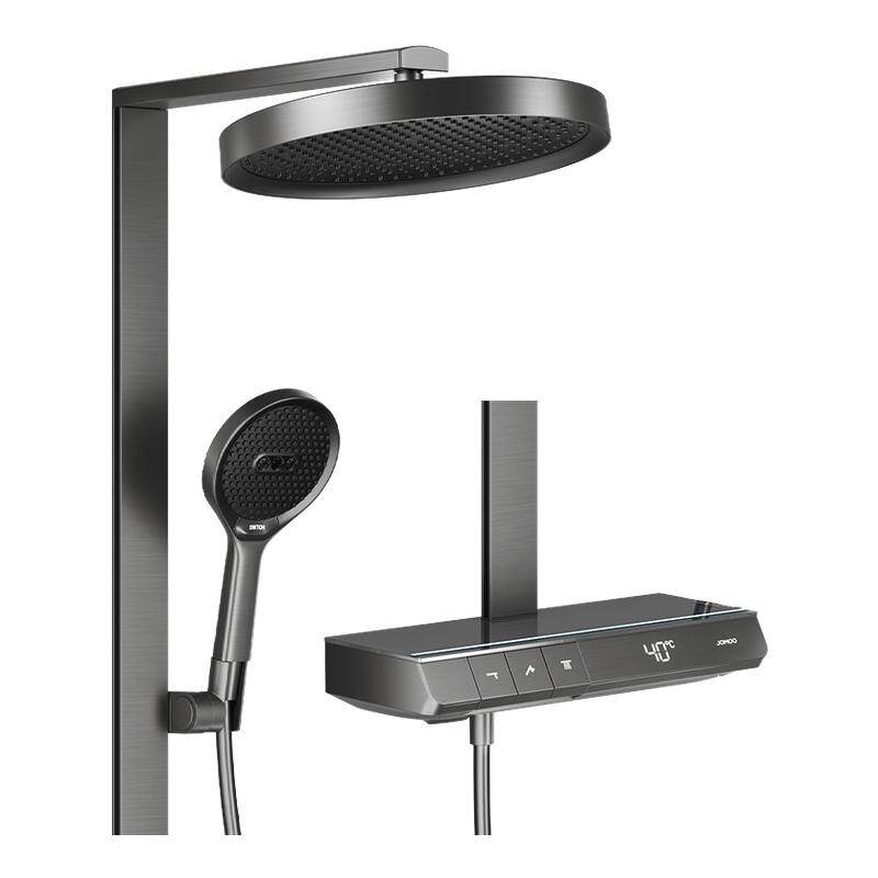 九牧卫浴花洒套装淋浴家用钢琴键全套洗浴沐淋浴器浴室喷头26196