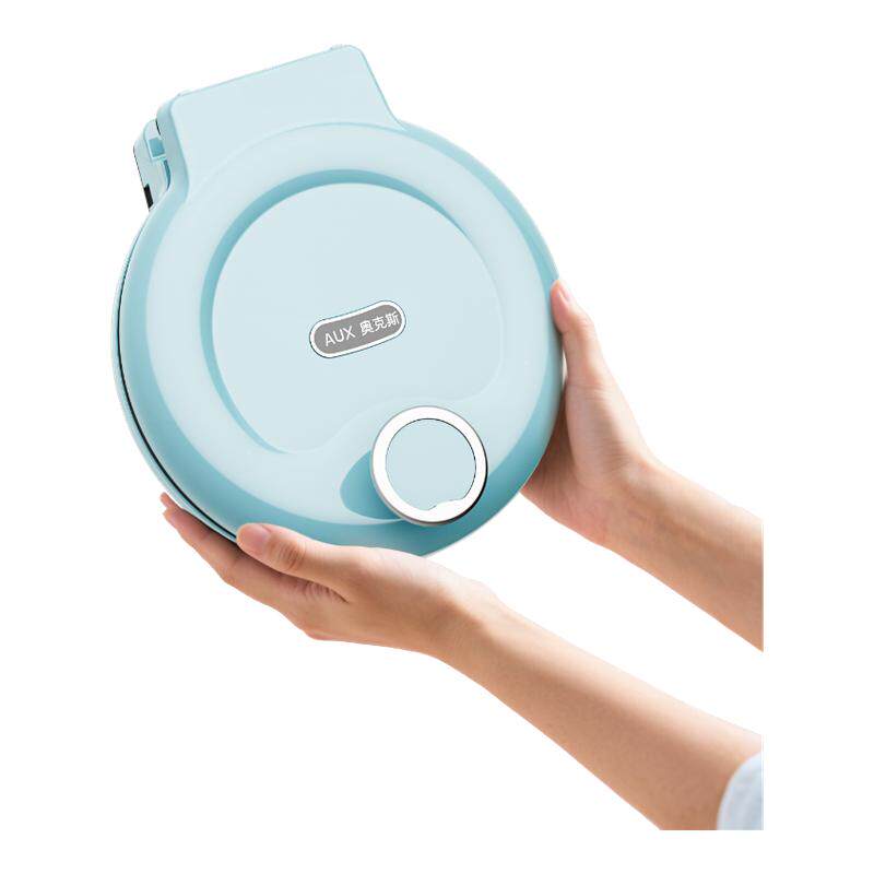 奥克斯电饼铛档双面加热迷你小型家用新款煎饼烤饼三明治机烙饼锅