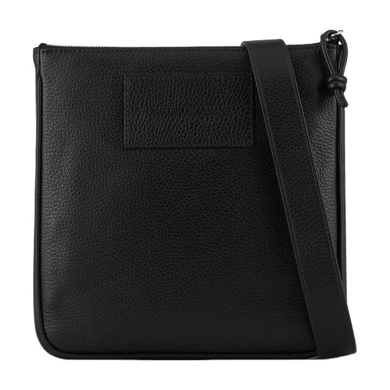 【新年礼物】EMPORIO ARMANI/阿玛尼秋冬男荔枝纹单肩斜挎邮差包,箱包皮具/热销女包/男包,男士包袋,淘宝优惠券,粉丝福利购,淘宝优惠卷