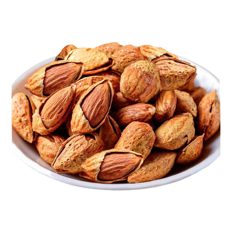 巴旦木坚果原味手剥巴达木巴坦木扁桃杏仁干果新年炒货零食旗舰店