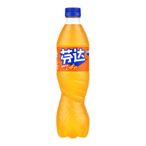 可口可乐橙味芬达500ml碳酸饮料