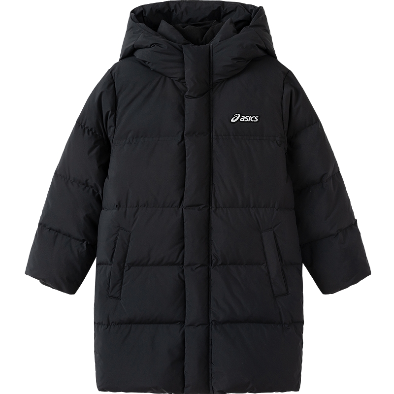 亚瑟士儿童羽绒服中长款加厚外套