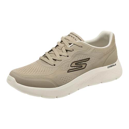 Skechers斯凯奇GO WALK FLEX男士绑带健步鞋轻量缓震舒适透气