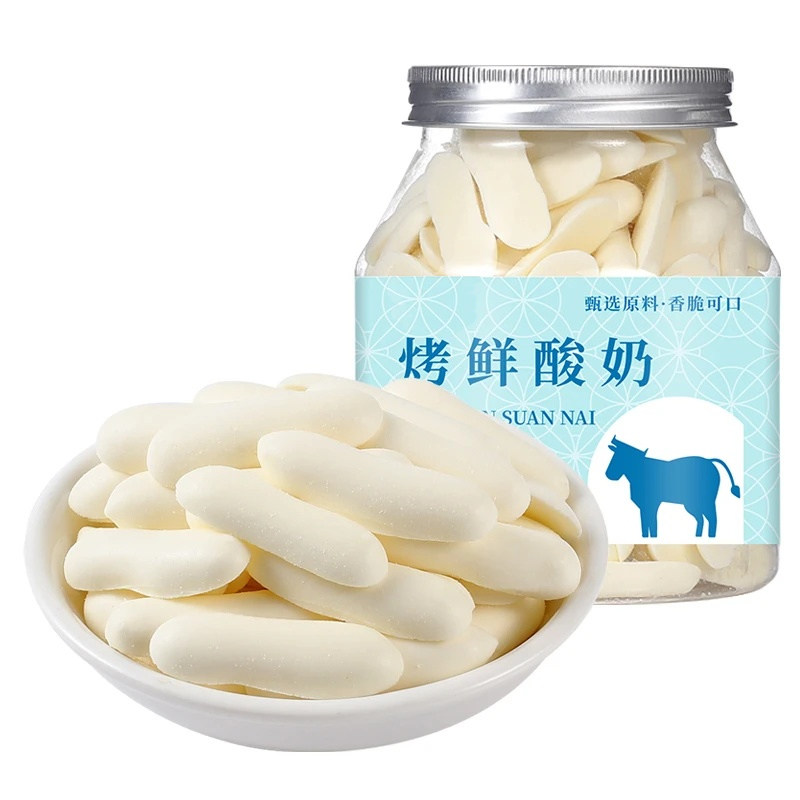 草原烤酸奶108g罐装内蒙特产酸奶干烤奶皮子奶制品健康儿童零食图片