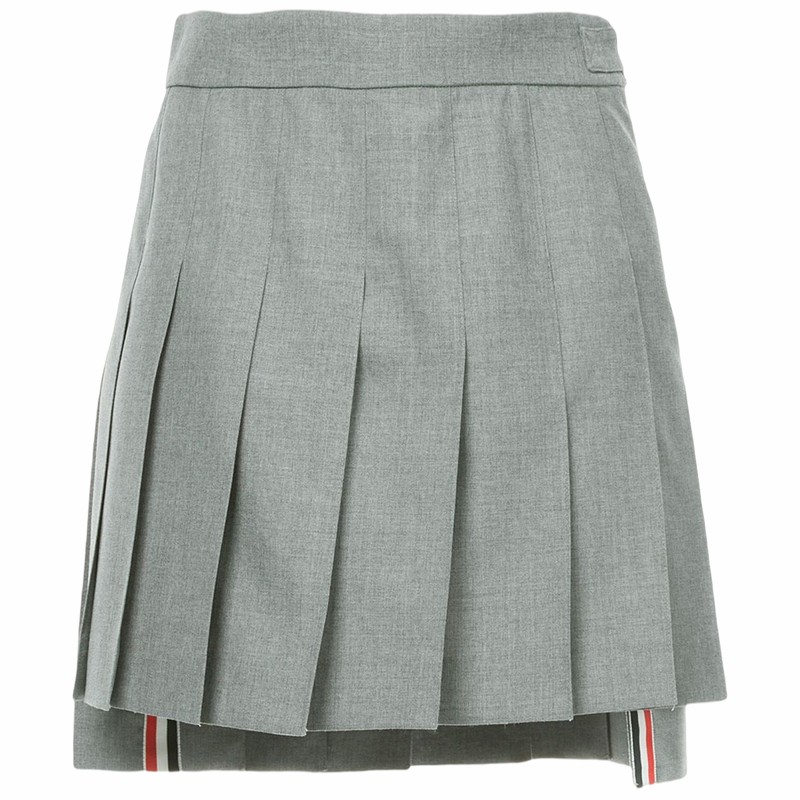 ThomBrowne女士百褶短裙