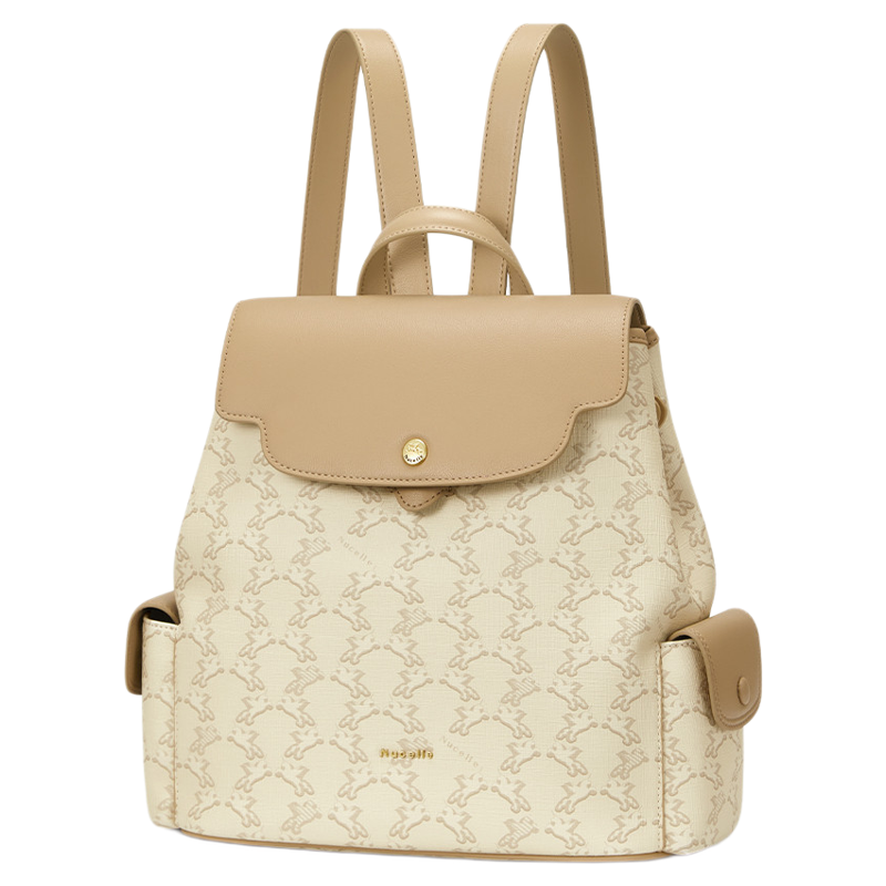 NU纽芝兰双影飞马双肩包2025新款大学生通勤书包高级感大容量背包,箱包皮具/热销女包/男包,双肩背包,淘宝优惠券,粉丝福利购,淘宝优惠卷