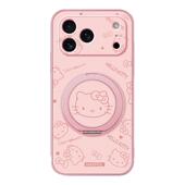 粉色kitty旋转支架适用iphone17手机壳16pro苹果15promax全包14防摔13保护套12新款 11外壳x红色8plus可爱xs