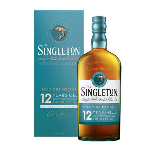 Singleton 苏格登达夫镇12年苏格兰单一麦芽威士忌700ml 进口洋酒