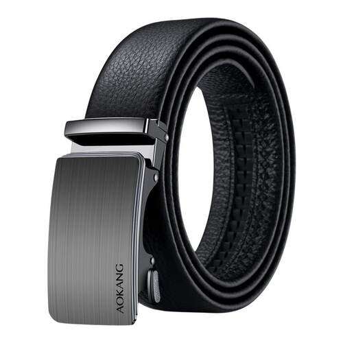 奥康皮带男2025新款真皮正品