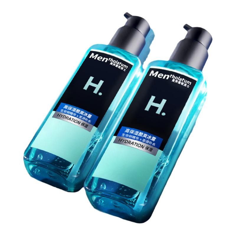 曼秀雷敦男士保湿润肤霜水乳液二合一清爽爽肤水滋润补水凝露官方