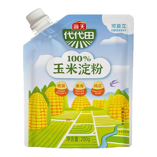 海天玉米淀粉200g自立装