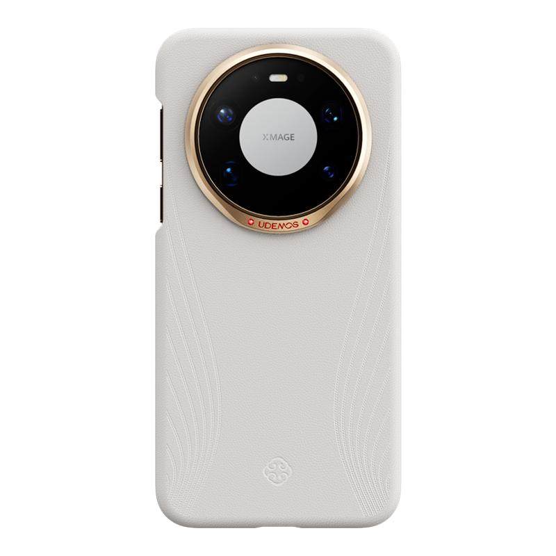 华为DFH认证品牌」决色适用华为mate80promax手机壳新款超薄素皮防摔保护80Pro皮质轻奢自由时尚女磁吸外壳