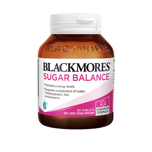 澳洲Blackmores澳佳宝血糖平衡片中老年调理血糖胆固醇保健品90粒