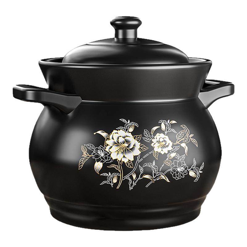 砂锅炖锅家用燃气耐高温干烧不裂陶瓷锅煲汤锅煤气灶专用沙锅汤煲,厨房/烹饪用具,砂锅/石锅,淘宝优惠券,粉丝福利购,淘宝优惠卷