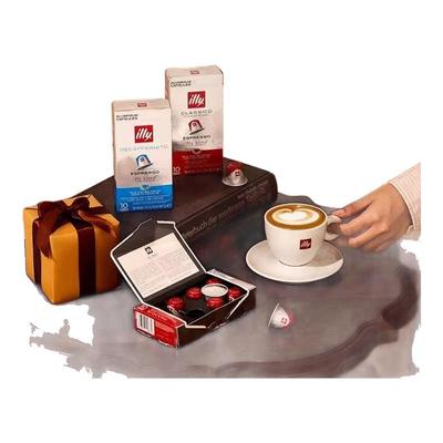 原装进口ILLY意利胶囊咖啡意式浓缩美式适配雀巢nespresso咖啡机