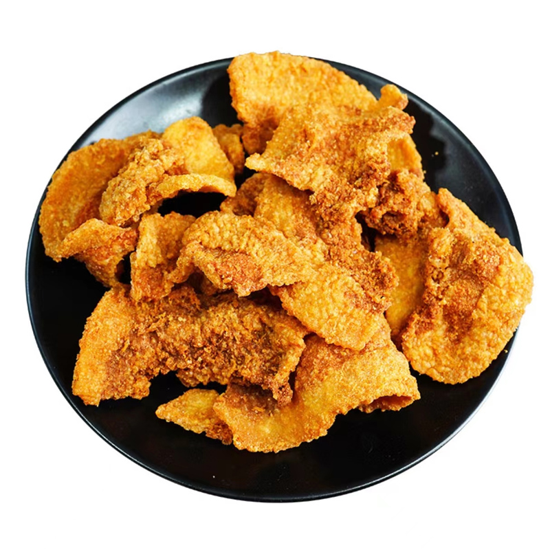 猪油渣酥脆小零食脂渣脆皮五花肉即食休闲网红零食解馋下酒菜好吃