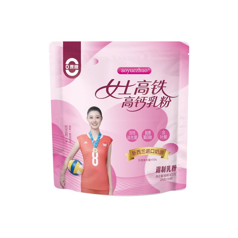 高铁高钙脱脂补气养血女士奶粉