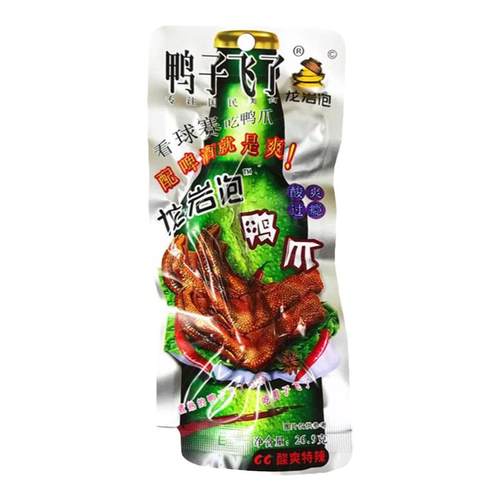 鸭子飞了泡鸭爪福建龙岩土楼特产