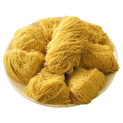 竹升面湿面厚皮橙同款广东云吞面