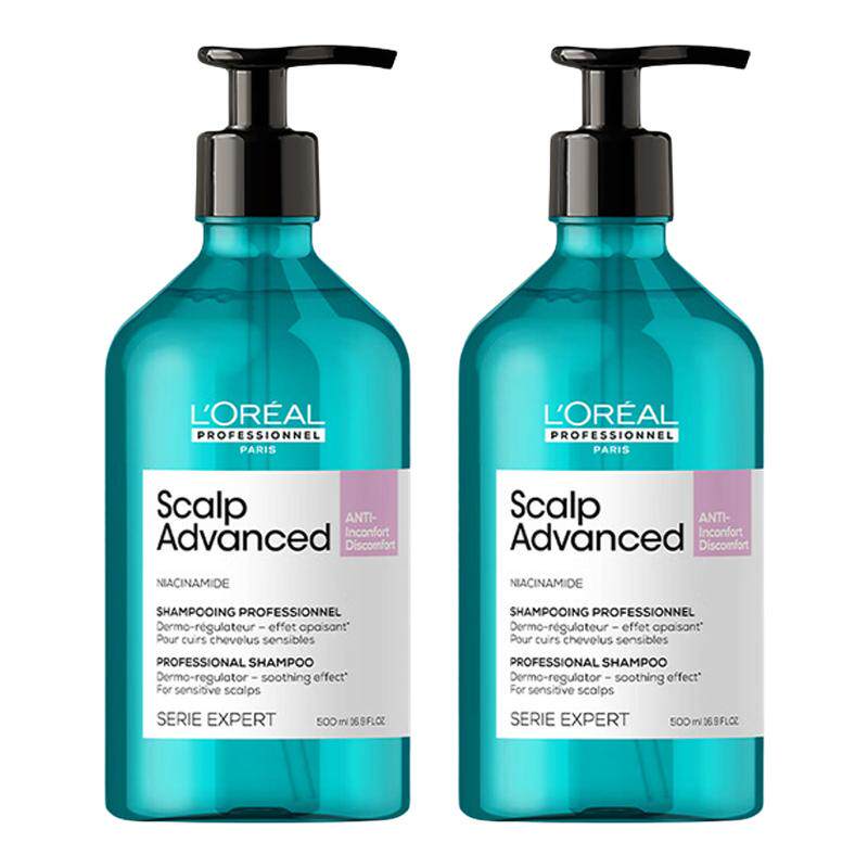 欧莱雅PRO沙龙超蓬云朵瓶洗发水头皮舒缓控油蓬松高颅顶洗发露