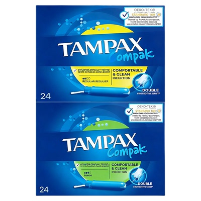 丹碧丝TampaxCompak卫生棉条