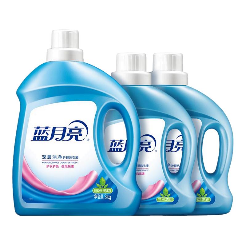 蓝月亮深层洁净护理洗衣液自然清香亮白增艳低泡易漂低粘速溶正品