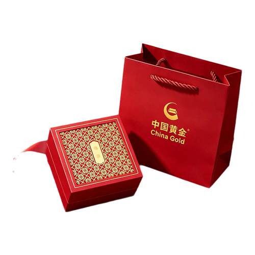 中国黄金999足金项链女素链嘴唇瓦片链新款520七夕情人节女友礼物