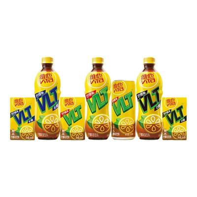 维他500ml*5瓶装果味茶饮料茶囤货真茶真柠檬新品柠檬茶鸭屎香