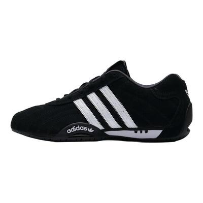 Adidas阿迪达斯三叶草官方正品女鞋2026春新款黑色休闲鞋薄底板鞋