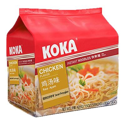 新加坡进口KOKA鸡汤味方便面425g
