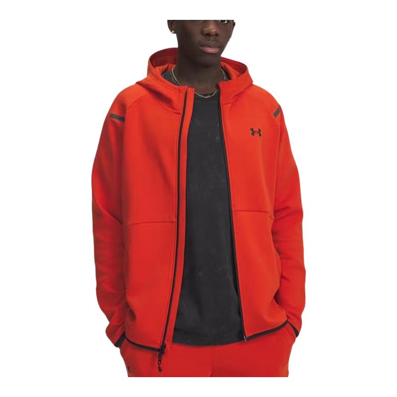 安德玛外套男士秋冬Unstoppable跑步健身休闲运动夹克1379806-842