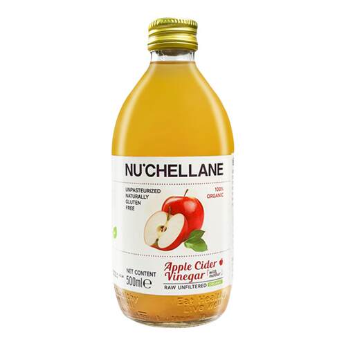 进口纽喜瑞苹果醋原浆浓缩发酵0卡0糖0脂无糖减燃生酮健身纯天然