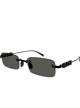 开云眼镜古驰GUCCI男女同款方框窄框小框防晒太阳镜墨镜GG1808S