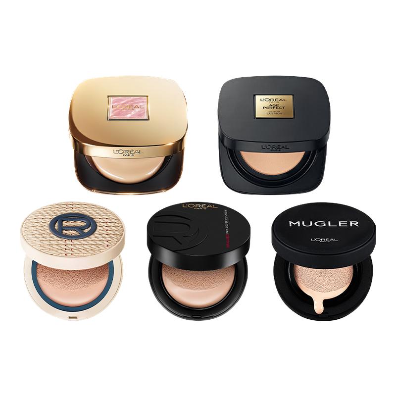 欧莱雅黑胖子气垫霜黑金气垫bb霜