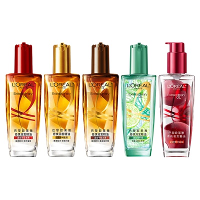 欧莱雅奇焕润发精油防毛躁干枯