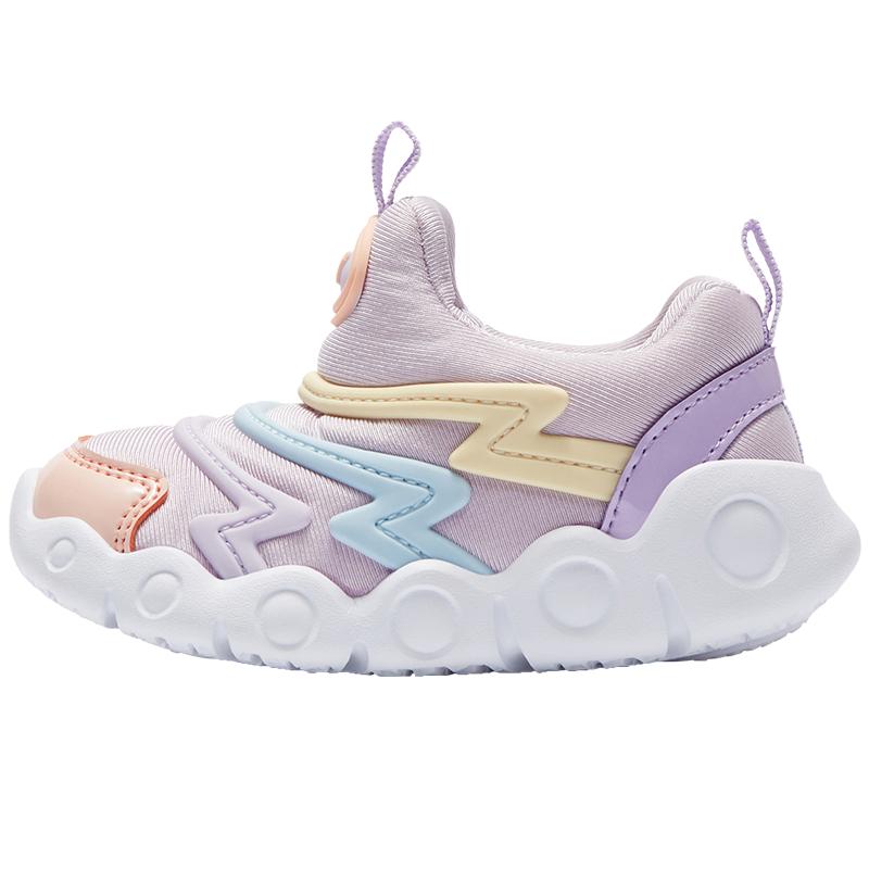 361毛毛虫童鞋宝宝学步鞋春季男童机能鞋儿童一脚蹬软底女童鞋子