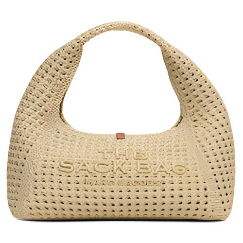 【新增折扣】MARC JACOBS/莫杰 SACK 迷你编织风海岛穿搭hobo包
