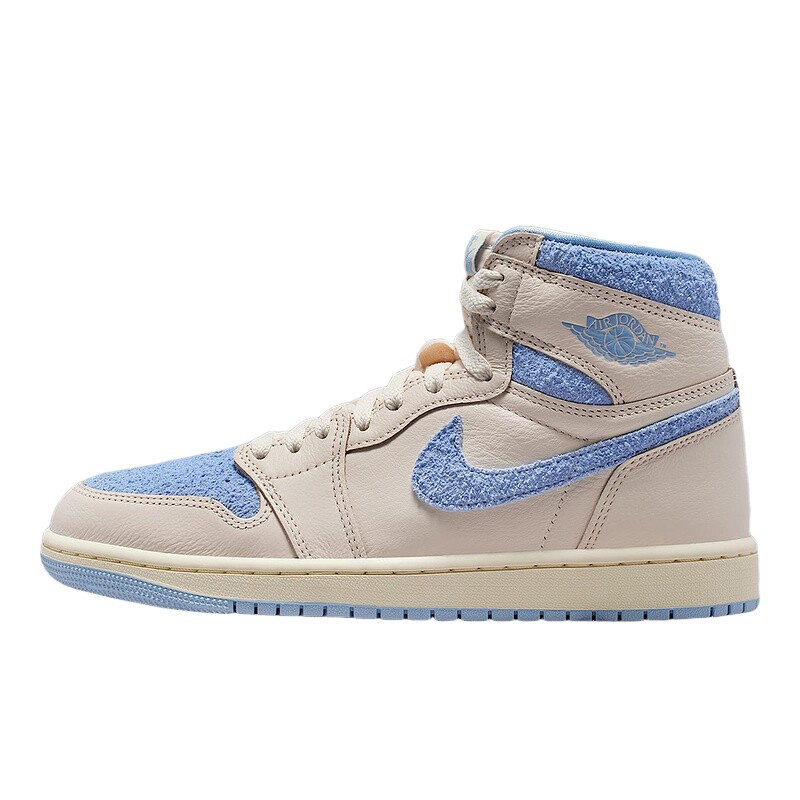 耐克Air Jordan 1 AJ1OG北卡蓝男女白蓝复古高帮篮球鞋FD2596-102