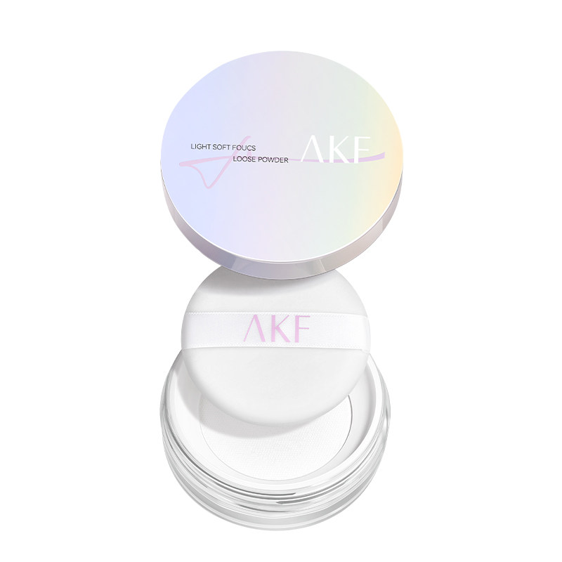AKF定妆散粉轻透柔焦蜜粉控油轻雾裸肤自然色不脱妆经典柔肤透明