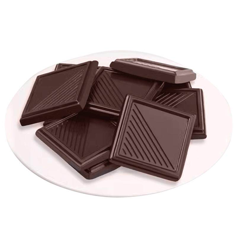 每日纯黑巧克力零食100%纯可可脂散装无糖俄罗斯风味巧克力糖果