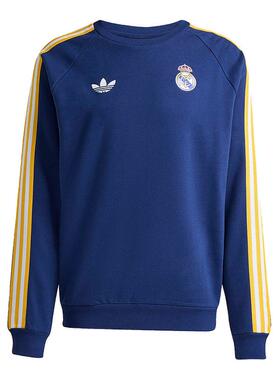 Adidas阿迪达斯三叶草男装2026春季新款REAL OG CR套头卫衣KE3847