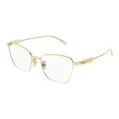 开云眼镜 蝶形金属细框光学近视眼镜框GG1807O 古驰GUCCI男女同款