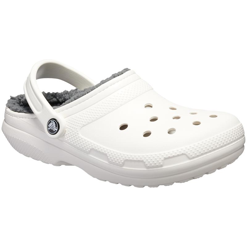 Crocs经典暖棉洞洞鞋毛毛鞋