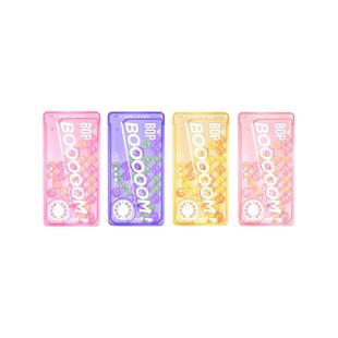 BOP口香爆珠糖清新口气腔糖薄荷持久型女生白桃双味啵啵便携接吻