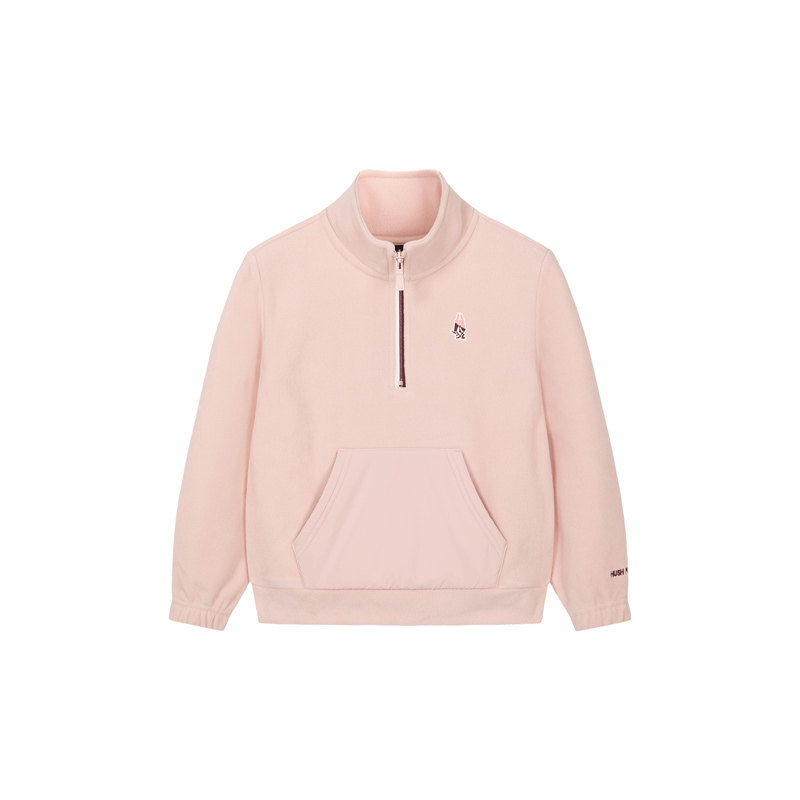 暇步士童装儿童摇粒绒卫衣春秋季新款男童保暖立领套头衫女童上衣,童装/婴儿装/亲子装,卫衣/绒衫,淘宝优惠券,粉丝福利购,淘宝优惠卷